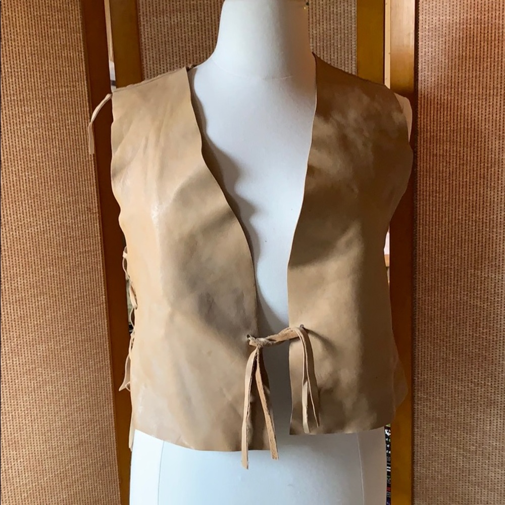 Ralph Lauren Leather Vest